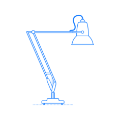 Furniture Floor Lamps Original 1227 Giant Floor Lamp Line Tracing Svg Vector, Free Vectors File